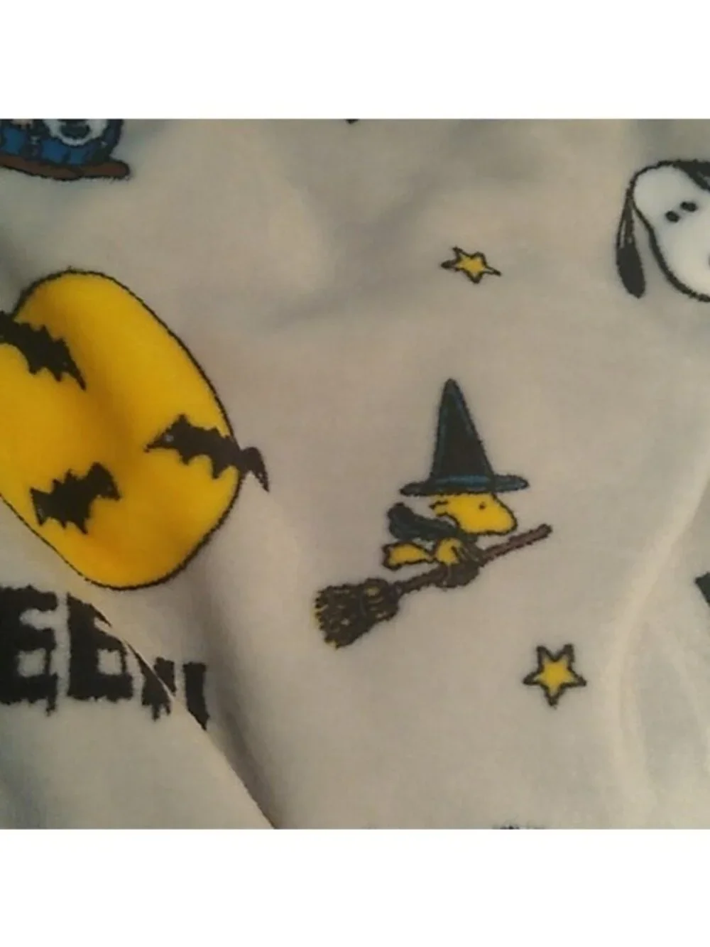 Berkshire Peanuts Halloween Lucy Charlie Brown Woodstock Plush Throw